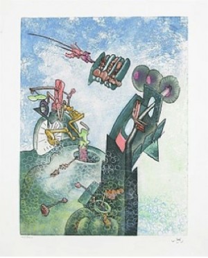 (9) Hom'mere (l'eautre): 9 Plates by Roberto MATTA