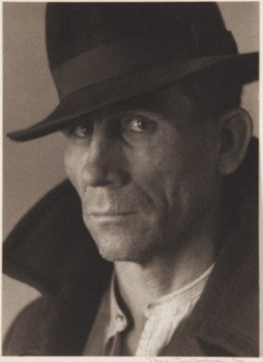 Study Of A Man by Paul Jr. OUTERBRIDGE - auction artwork with signature