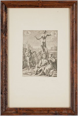 Merkurius, Bortskurna Marginaler by Jan SAENREDAM - auction artwork with signature