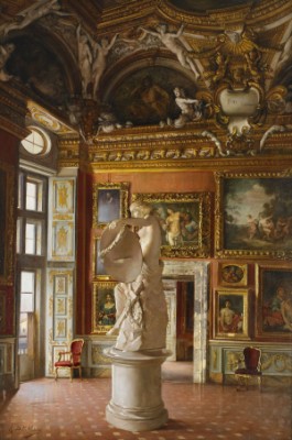 Palazzo Pitti, Florence by Antonio DELLE VEDOVE - auction artwork with signature