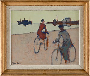 Cyklande Vi Kajen by Helge LINDEN
