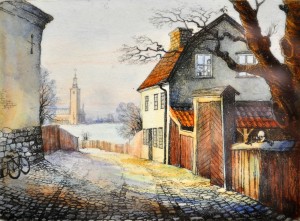 Blecktornsgränd by Staffan SNIDARE