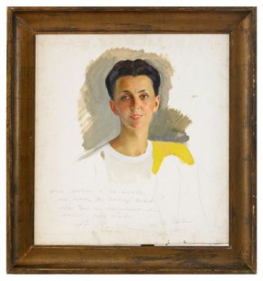 Portrait Of Anna, The Artist's Wife by Savelii Abramovich SORINE
