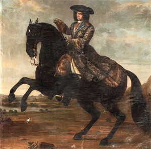 Karl Xi Till Häst by David Von KRAFFT