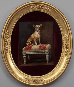 Chihuahua Porträtt by Igor MUSLIMOV - auction artwork with signature