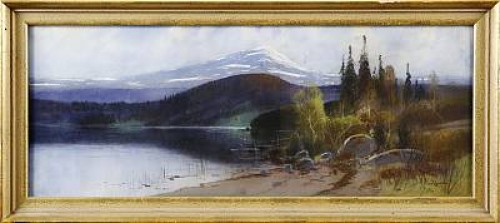 Fjällandskap by Carl BRANDT