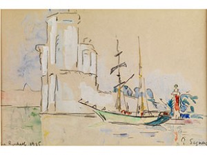 La Rochelle by Paul SIGNAC