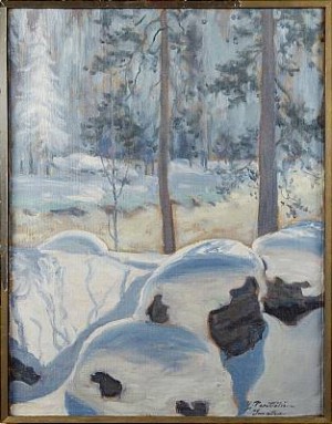 Imatra by Yrjö PENTTILÄ - auction artwork with signature