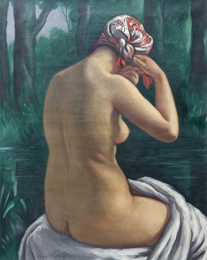 Before The Bath by Louis CHARLOT