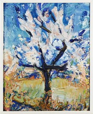 Blommande Träd by Janis KALMITE - auction artwork with signature