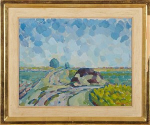 Fröodlingar, Stenåsa öland by Nils EKLUND - auction artwork with signature