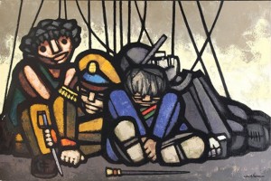 Titeres by Juan Manuel SANCHEZ - auction artwork with signature