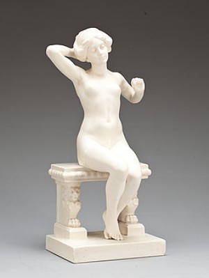 Sittande Flicka by Fritz KOCHENDÖRFER - auction artwork with signature