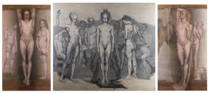 Drei Grossformatige Gemälde by Emile FABRY - auction artwork with signature