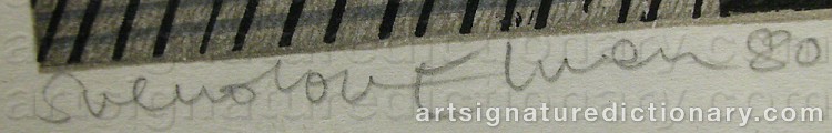 Signature by Sven-Olof EHRÉN