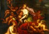 Close-up details showing François BOUCHER signature forgery characteristics