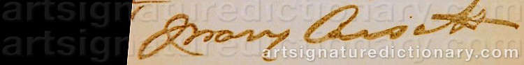 Signature by Mary Stevenson CASSATT