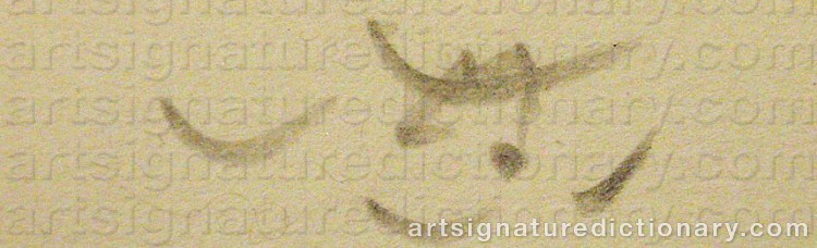 Signature by Roberto MATTA
