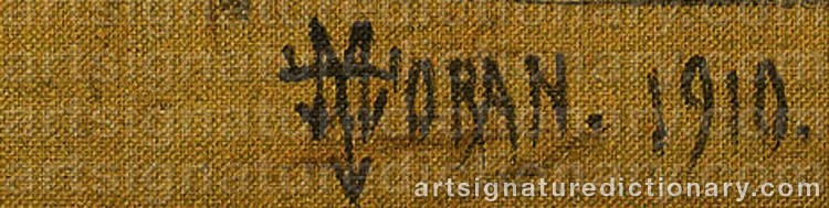 Signature by Thomas MORAN