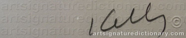 Signature by Ellsworth KELLY