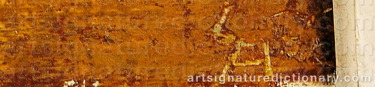 Signature by Gunnar HÅLLANDER