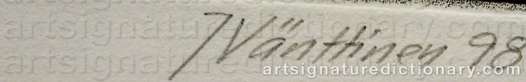 Signature by Jukka VÄNTTINEN