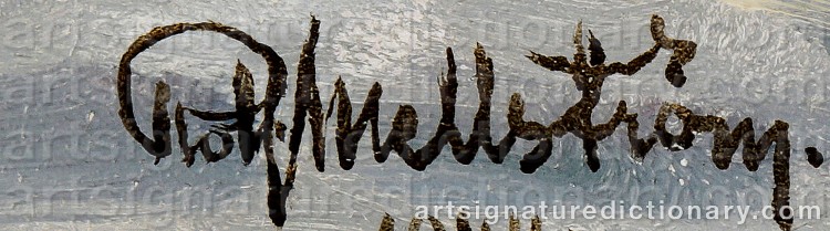 Signature by Rolf MELLSTRÖM