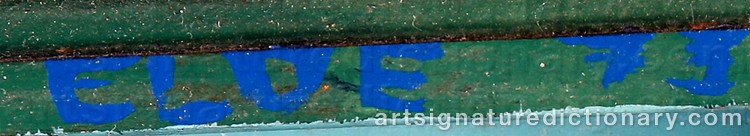 Signature by Bengt ELDE