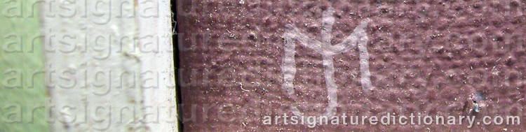Signature by Jan MANKER