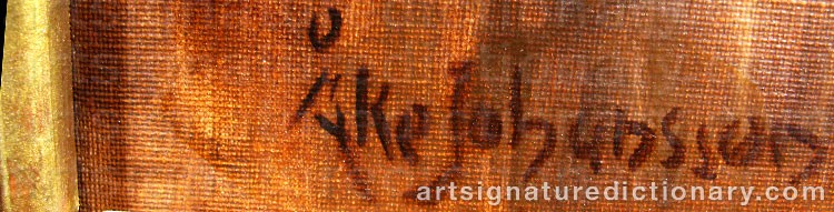 Signature by Åke JOHANSSON