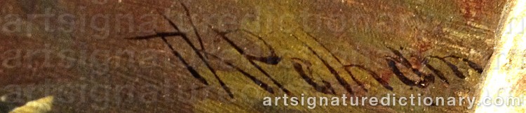 Signature by Thomas Kent PELHAM