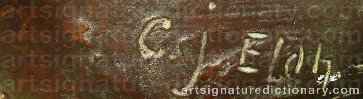 Signature by Carl Johan ELDH