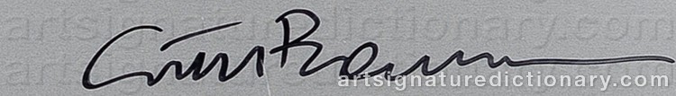 Authentic signature by Stefan BREMER on Drawing/Graphic/Print artwork