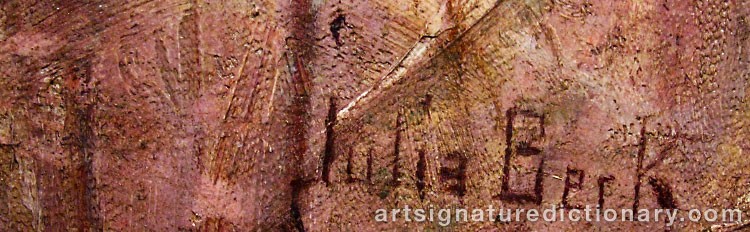 Signature by Julia BECK