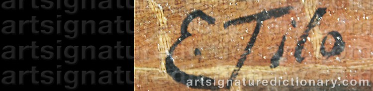 Signature by Ettore TITO