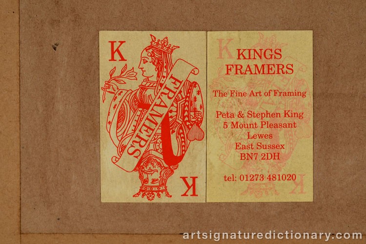 Close-up details showing Helene SCHJERFBECK signature forgery characteristics