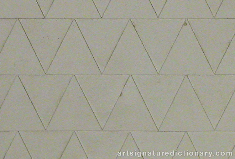Close-up details showing Jan SCHOONHOVEN signature forgery characteristics
