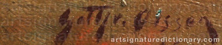 Signature by Gottfrid OLSSON