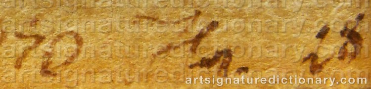 Signature by Ilya Efimovich REPIN