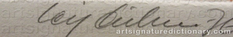 Signature by Leif ERICSON