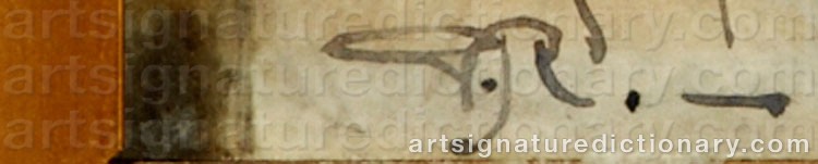 Signature by Georg Von ROSEN
