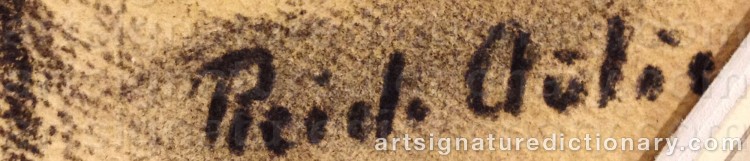 Signature by Reidar ‘Aulie’ AULIE