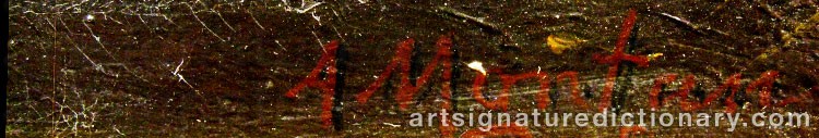 Signature by Anders MONTAN