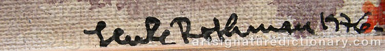 Signature by Lenke ROTHMAN