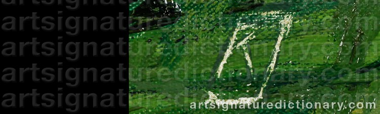 Signature by Ragnar JOHANSSON