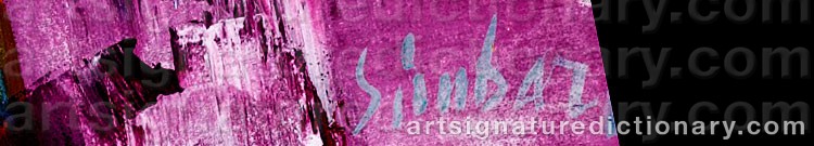Authentic signature by Nicola SIMBARI on Painting/Watercolour artwork