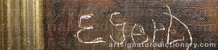 Signature by Edith GERT