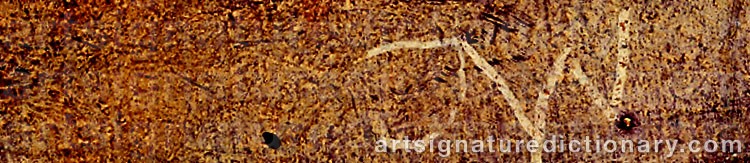 Signature by Johan WALDENSTRÖM
