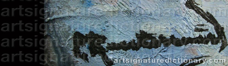 Signature by Patrik REUTERSWÄRD