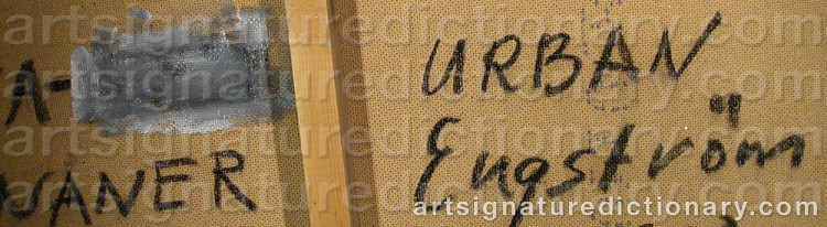 Signature by Urban ENGSTRÖM